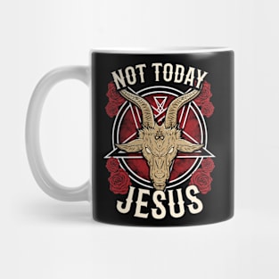 Not Today Satan Mug